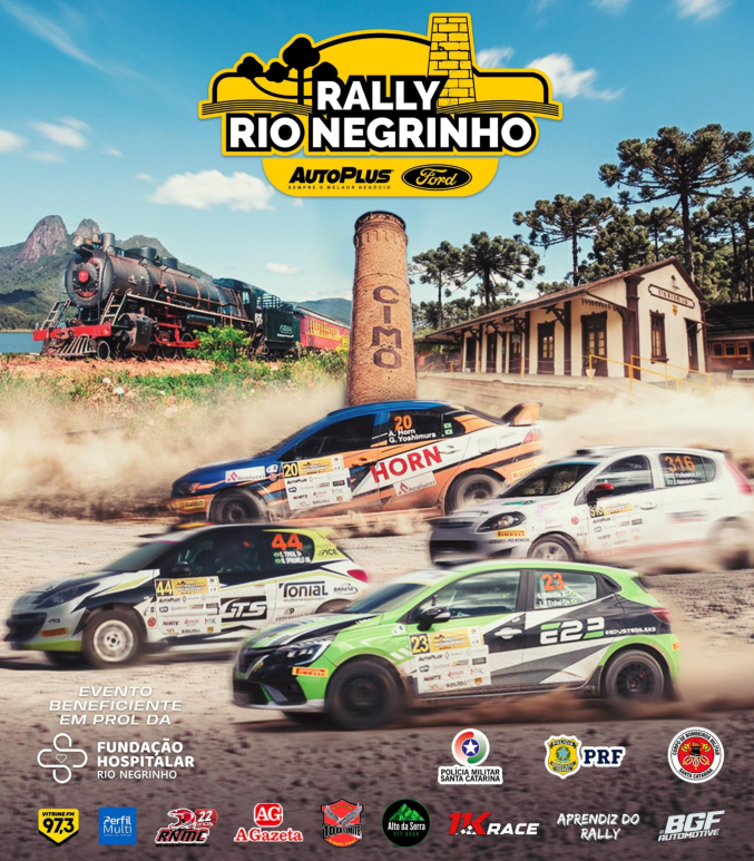 Banner do RALLY RIO NEGRINHO 2026